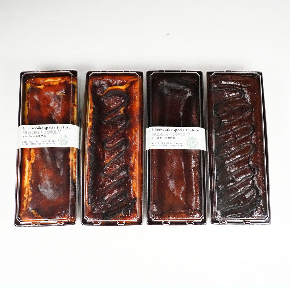 【Halal】Basque Burnt Cheese Cake_basic(Tray-style)