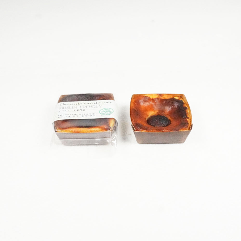 【Halal】Basque Burnt Cheese Cake_Date/basic(4-pack)