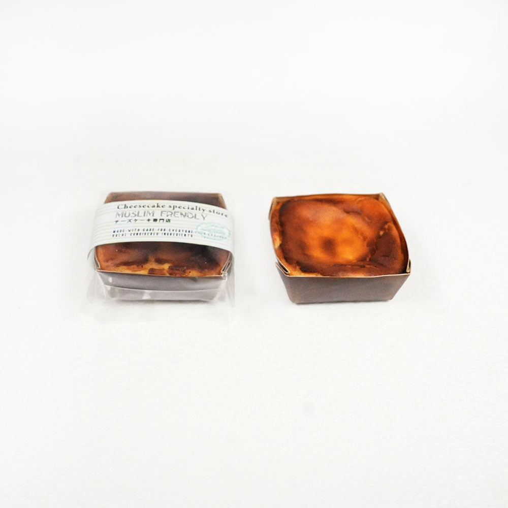【Halal】Basque Burnt Cheese Cake_basic(4-pack)