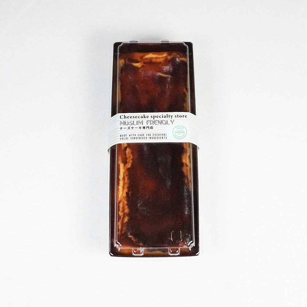【Halal】Basque Burnt Cheese Cake_basic(Tray-style)