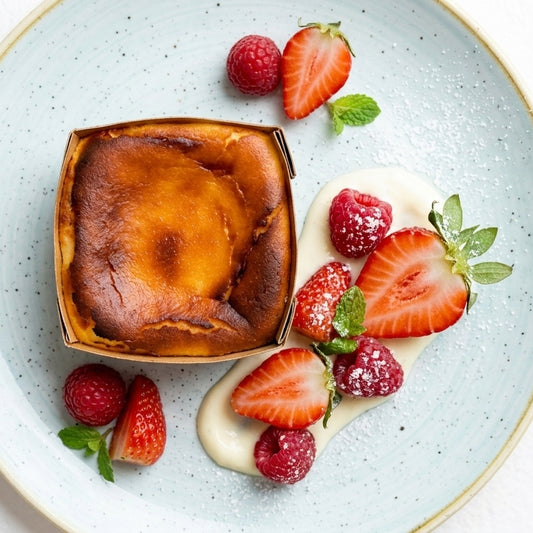 【Halal】Basque Burnt Cheese Cake_basic(4-pack)